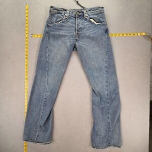 VTG Levis Engineered Jeans Mens Altered Hem Twisted 10th Anniversary Fits 28x30